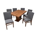 thumbnail image 2 of Set de Comedor SALVANTO Joshua 6 Sillas 160x100 cm, 2 of 9