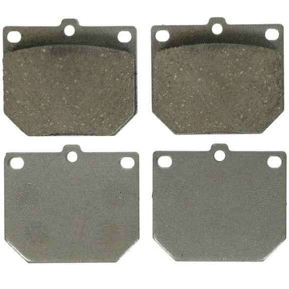 Wagner ThermoQuiet PD161 Ceramic Disc Brake Pad Set Fits select: 1976-1978 TOYOTA PICKUP, 1980-1982 DATSUN 720