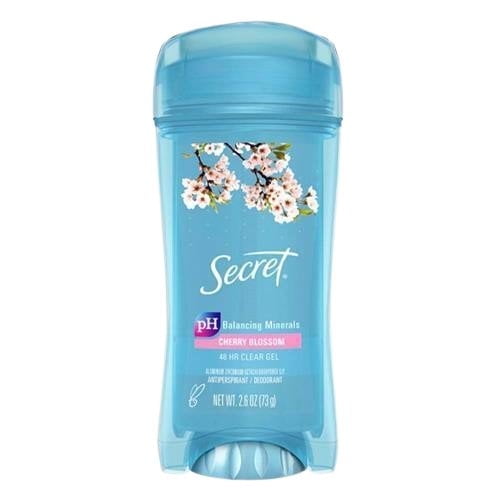 Secret Cherry Blossom 48HR Clear Gel Deodorant 2.6oz