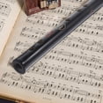 thumbnail image 3 of Black Bamboo Flute with Tassels Chinese Traditional Musical Instrument, 3 of 6