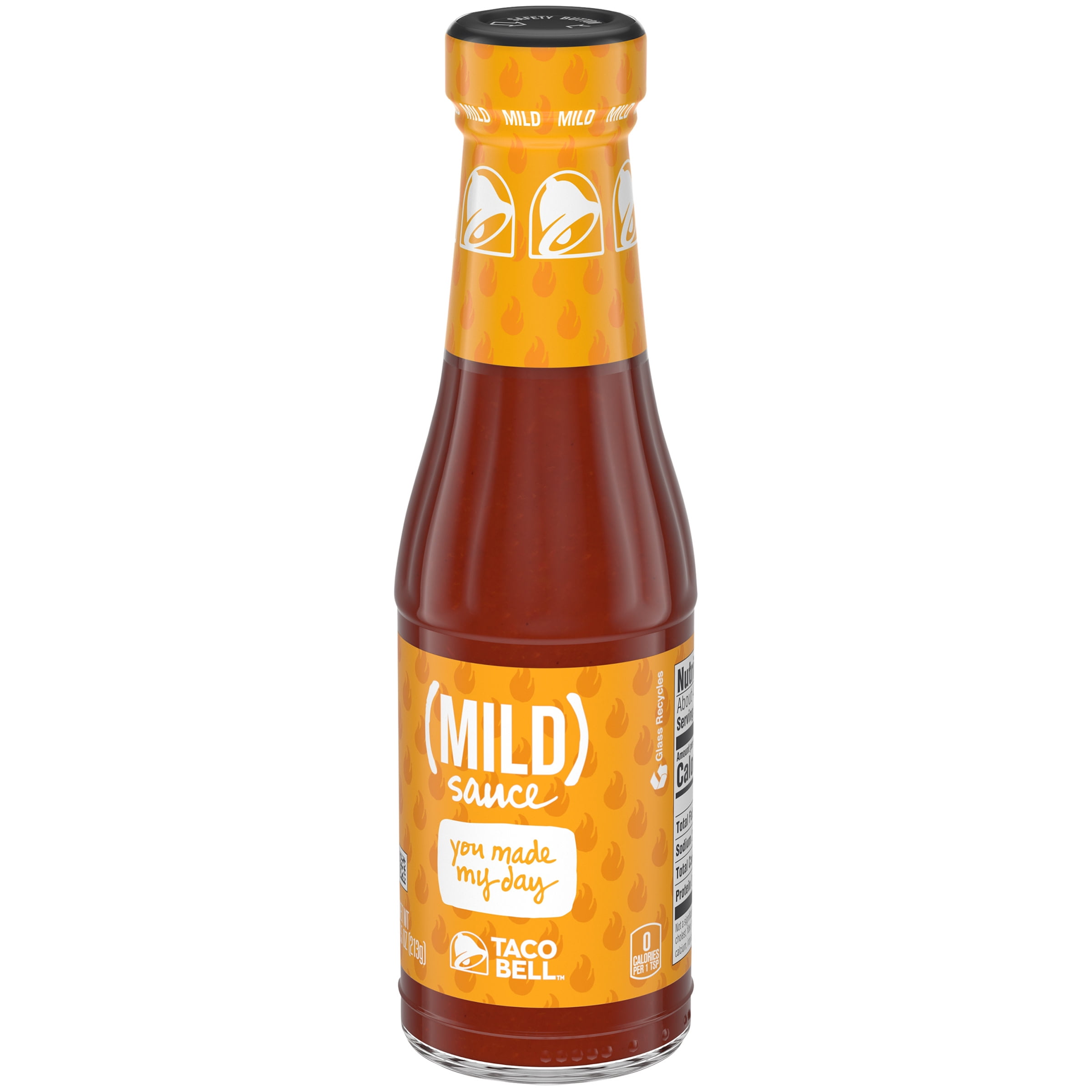 Taco Bell Mild Sauce 7 5 Oz Bottle Walmart Com Walmart Com