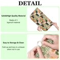 thumbnail image 6 of Pioneer Flower Floral Print Pattern Kitchen Dish Drying Mat 1 Pack, Ultra Absorbent Microfiber Drainer Mat, 16"x18", 6 of 6