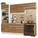 thumbnail image 1 of Cocina Integral Completa Madesa Glamy 270cm Blanco/Marrón, 1 of 8