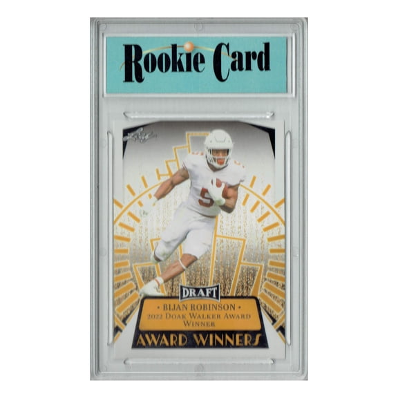 Certified Mint  Bijan Robinson 2023 Leaf Football #12 Award Winners Rookie Card