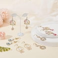 thumbnail image 5 of 1 Box DIY 10 Pairs Easter Rabbit Charms Enamel Bunny Charm Earring Making Starter Kit Cute Animal Planet Charm, 5 of 8