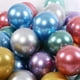 thumbnail image 5 of 100 Piezas Globos de Látex Metálicos de 10 Pulgadas, Globos de Perla de Metal Brillantes Cromados Espesos Globos para Decoración de Fiestas, PúRpura, 5 of 5