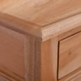 thumbnail image 3 of vidaXL Bedside Table Classical Brown 13.8"x11.8"x23.6" Solid Mahogany Wood, 3 of 6