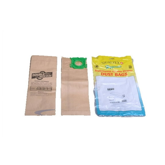 10 Sebo 6629AM K Series Canister Vacuum Cleaner Bags, for K2 and K3 Canister Models 10pk by Generic