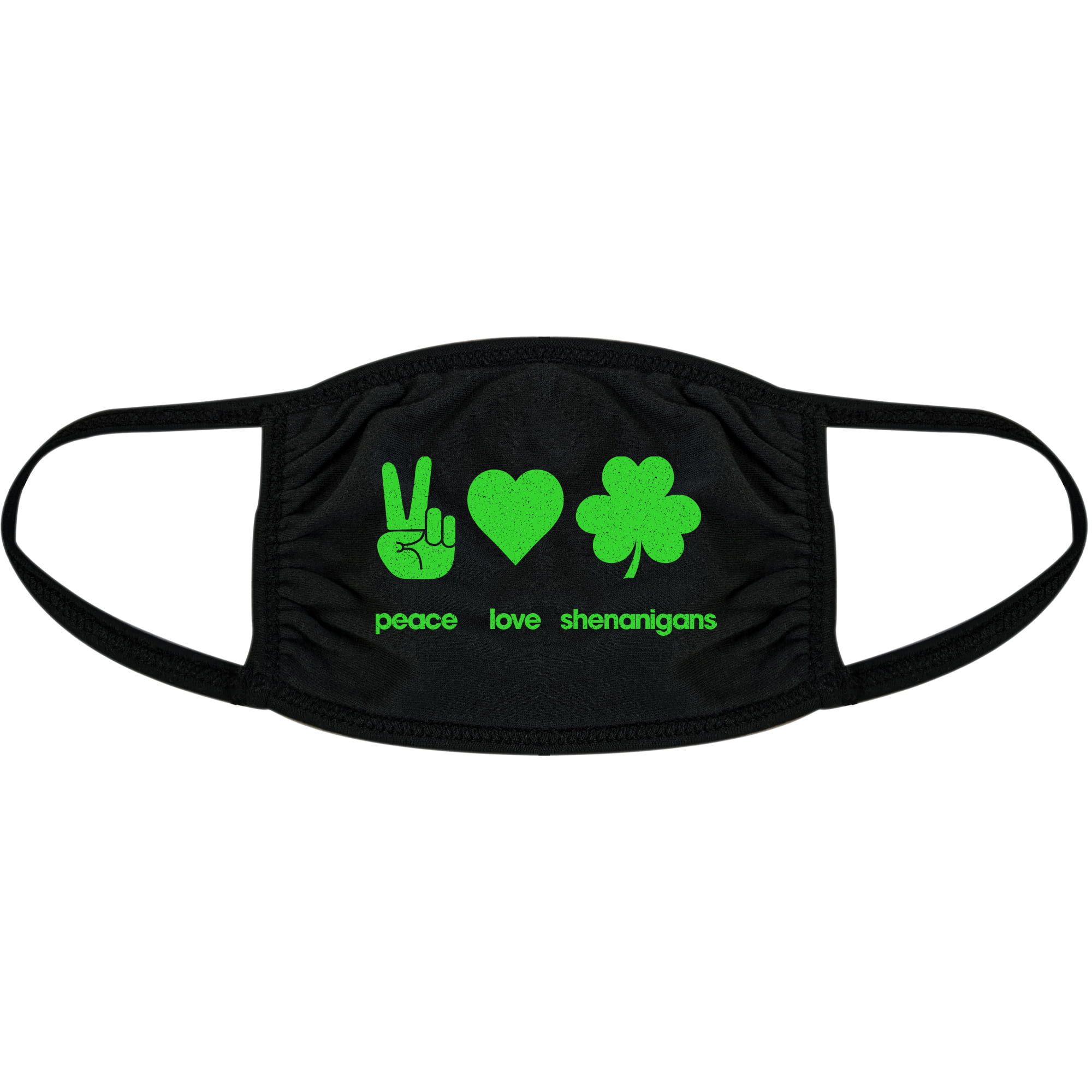2 Sizes 10 Pieces St Patricks Day Neck Gaiter Balaclava Irish Bandana Headband Winter Face Covering Scarf for St Patricks Day