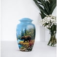 thumbnail image 7 of Bear Little Urn For Human Ashes For Mother And Father, Blue Mini Urn For Ashes Adult Male Dad, Memorial Urns For Keepsakes, Cremation Urns For Adult Men And Woman, 1 Large & Set Of 4 Mini 10&3 Inch, 7 of 7