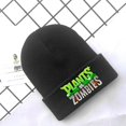thumbnail image 4 of Plantas vs. Gorro de zombies con dibujos animados para niños, gorro tejido con capucha cálida, estampado de invierno, acrílico, regalo de Navidad para niños y niñas, 4 of 4