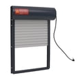 thumbnail image 1 of Chicken Coop Door, Wide Application Plastic Iron Auto Chicken Coop Door Rust Proof  for Farm, 1 of 7