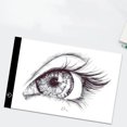 thumbnail image 4 of MasteelfCA LED Copy Board LED Painting Drawing Board LED Copy Plate Through Writing Board (A5 Style 1), 4 of 7