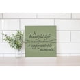 thumbnail image 2 of Beautiful Life Unforgettable Green Scroll 12 x 12 Wood Wall Sign Plaque, 2 of 4