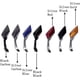 thumbnail image 2 of Espejo retrovisor universal para motocicleta, espejo trasero de diamante de 8/10mm para bicicleta de calle, bicicleta deportiva, Scooter Cruiser, negro carbono, 2 of 5