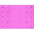 thumbnail image 1 of Ahgly Company Indoor Rectangle Solid Purple Modern Area Rugs, 7' x 9', 1 of 4