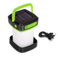 thumbnail image 1 of Linterna solar plegable para acampar, lámpara de tienda recargable por USB, banco de energía verde Ehuebsd Para Estrenar, 1 of 8