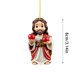 thumbnail image 3 of Árbol de Navidad nacimiento acrílico 2D colgante colgante navideño colgante con forma de árbol de Navidad colgante acrílico navideño colgante anual, 3 of 4