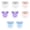 Multicolor, variant on 8Pcs Adjustable Hem Clips for Pants, Reusable Quilting Clips to Shorten Jeans, Fabric Holders for Hemming Pants & Shirts, No-Slip Cuff Sleeves, Tightener for Clothing Temporary Fix