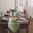 thumbnail image 2 of Sage Green Gradient Table Runner Wedding Party Dining Table Runner Placemat Home Kitchen Table Decor, 2 of 5