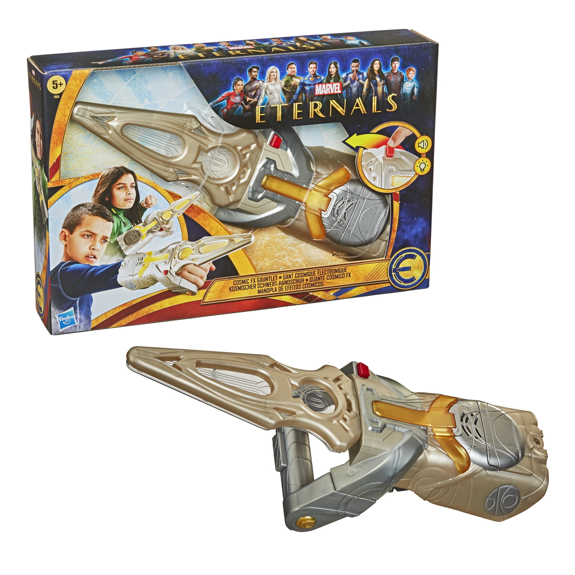 Marvel: The Eternals Cosmic FX Gauntlet Kids Toy Action Figure Accessory for Boys and Girls Ages 5 6 7 8 9 10 and Up