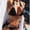 Black, variant on Swimsuits for Women Women Solid With Chest Pad Without Underwire Bikini Lace Strap Split Swimwear