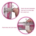 thumbnail image 3 of Diary with Lock for Family, 7x5.5 Inches 160 Lined Pages Unicorn Shakable Sequin Lock Notebooks for Students Secret Journal with Lock Birthday Gifts, 3 of 5