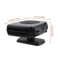 thumbnail image 3 of Kayannuo 12V Portable Car Auto Electric Heater Heating Cooling Fan Defroster Demister New, 3 of 3