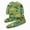 boy outfits-Green, variant on TOWED22 Outfit for Toddler Boys 2 Piece Long Sleeve Print Pattern Crewneck Top Elastic Waist Pants Casual Winter Clothing Set(Green,5-6 Y)