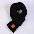 thumbnail image 1 of Automne Hiver Enfant Garçons Filles Cache-Cou Uni Tricoté Foulard Chaude, 1 of 1