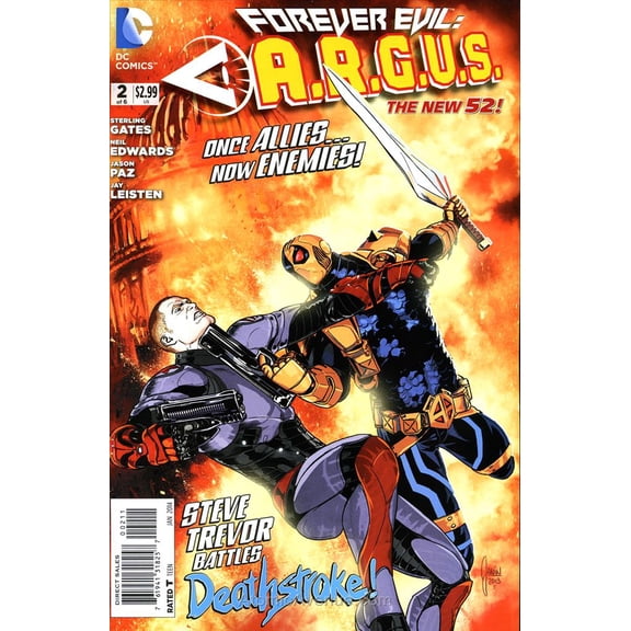 Forever Evil: A.R.G.U.S. #2 VF ; DC Comic Book