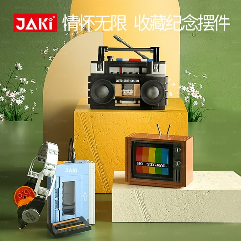 JAKI Building Block Toy JK8212 Cassette Player 80's Walkman