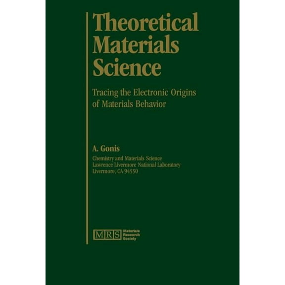 Theoretical Materials Science, (Hardcover)
