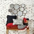 thumbnail image 3 of 50" x 60" Devin Coal Woven Throw Blanket, 3 of 6
