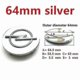thumbnail image 1 of 4pcs Opel 56mm 59mm 60mm 64mm 68mm Car Wheel Center Hub Caps Black Silver Rims Covers Auto Logo Badge Emblem Parts Accessories-Good, 1 of 5
