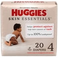 thumbnail image 1 of Pañales HUGGIES Skin Essentials, tamaño 4 (10-16 kg), 20 unidades, 1 of 9