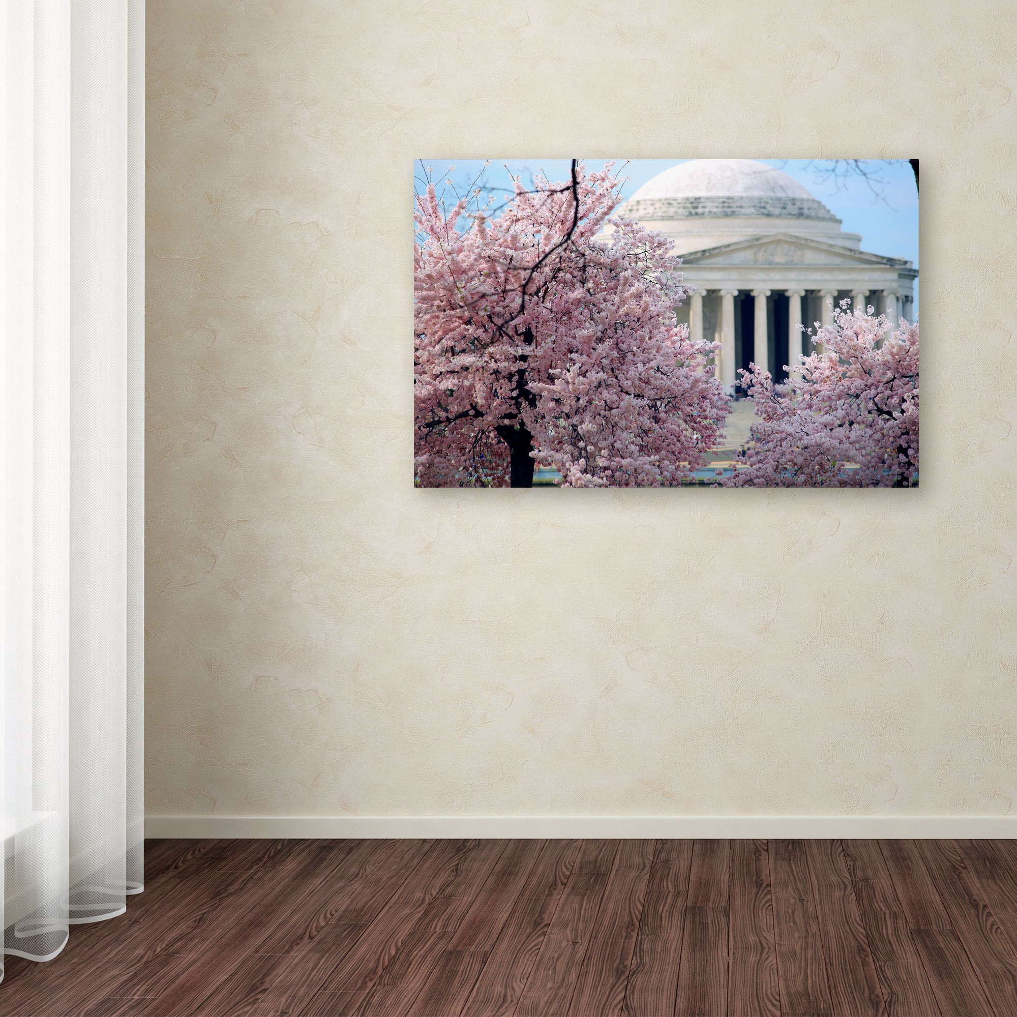 Trademark Fine Art "Cherry Blossoms 2014-7" Canvas Art by CATeyes