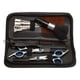 thumbnail image 2 of Juego de tijeras profesionales para cortar el cabello con tijeras de entresacar y kit de peluquería para barbería de 15 piezas., 2 of 5