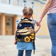 thumbnail image 6 of Crocodile Starry Sky Sunflower Traveling Backpack School Bags Cute College Backpack Baby Bag Lightweight Large Capacity Printed Design Adjustable Shoulder Strap Suitable, 6 of 6