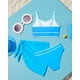 thumbnail image 5 of Conjunto de Traje de Baño Minggo para Niñas Adolescentes con Bikini de Cintura Alta 8-15 Años, 5 of 6