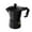 Black, variant on Traditional Stovetop Black Coffee Maker with 150ml Capacity - 3-Cup Aluminum Pot for Cuban & Italian Style Brewing on Gas/Electric Stoves - Black