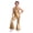 Gold, variant on Girls Sleeveless Metallic Flared Pants Dance Jumpsuit 70s Party Stage Performance Gold 6