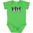 thumbnail image 3 of Inktastic Boston Terriers (dark Apparel) Boys or Girls Baby Bodysuit, 3 of 5