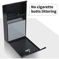 thumbnail image 5 of Wall Mounted Outdoor Cigarette Butt Receptacle,  & Easy to Clean for Patios, Hotels, Cafes, 5 of 6