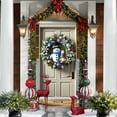 thumbnail image 6 of PRETXORVE Christmas Decor, Christmas Tree Decorations, 35 X 71 inch Christmas Door Curtain - Christmas Window and Door Curtain - Christmas Door and Wall Decoration - Festival Party Decoration, 6 of 6