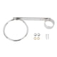 thumbnail image 2 of Chrome Plated Iron Wallmounted Hairdryer Support Holder Hairdryers & Tongs Rack, 2 of 5