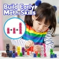 thumbnail image 3 of Skoolzy Rainbow Osos para contar apilables - Apilamiento y clasificación de osos para niños pequeños 50 piezas - Manipuladores matemáticos de osito de peluche para 3-8 niños y adultos, 3 of 5