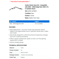 thumbnail image 2 of Center Heater Hose Set - Compatible with 2006 - 2008 Dodge Ram 3500 5.9L 6-Cylinder Diesel 2007, 2 of 2