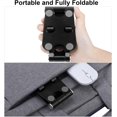 thumbnail image 3 of Adjustable Cell Phone Stand, Sturdy Aluminum Metal Desktop Phone Dock Holder Compatible with iPhone,ipad, Mobile Phone, All Android Smartphone,Tablet(4-12.9'') ,Black, 3 of 3