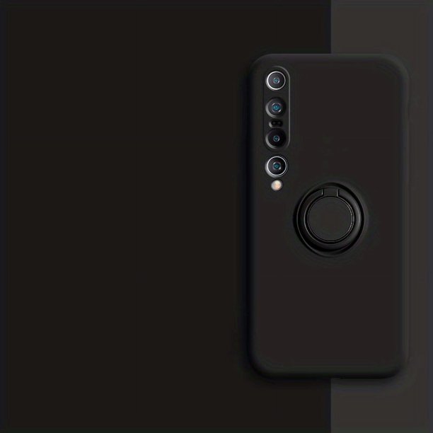 Suitable For Xiaomi 10 Phone Case Integrated Bracket Car Magnetic Suction Xiaomi 10 Pro Protective Cover Anti-fall Full Package Edge Liquid Pure Color Simple Stylish Trend MIUI Stand Bracket